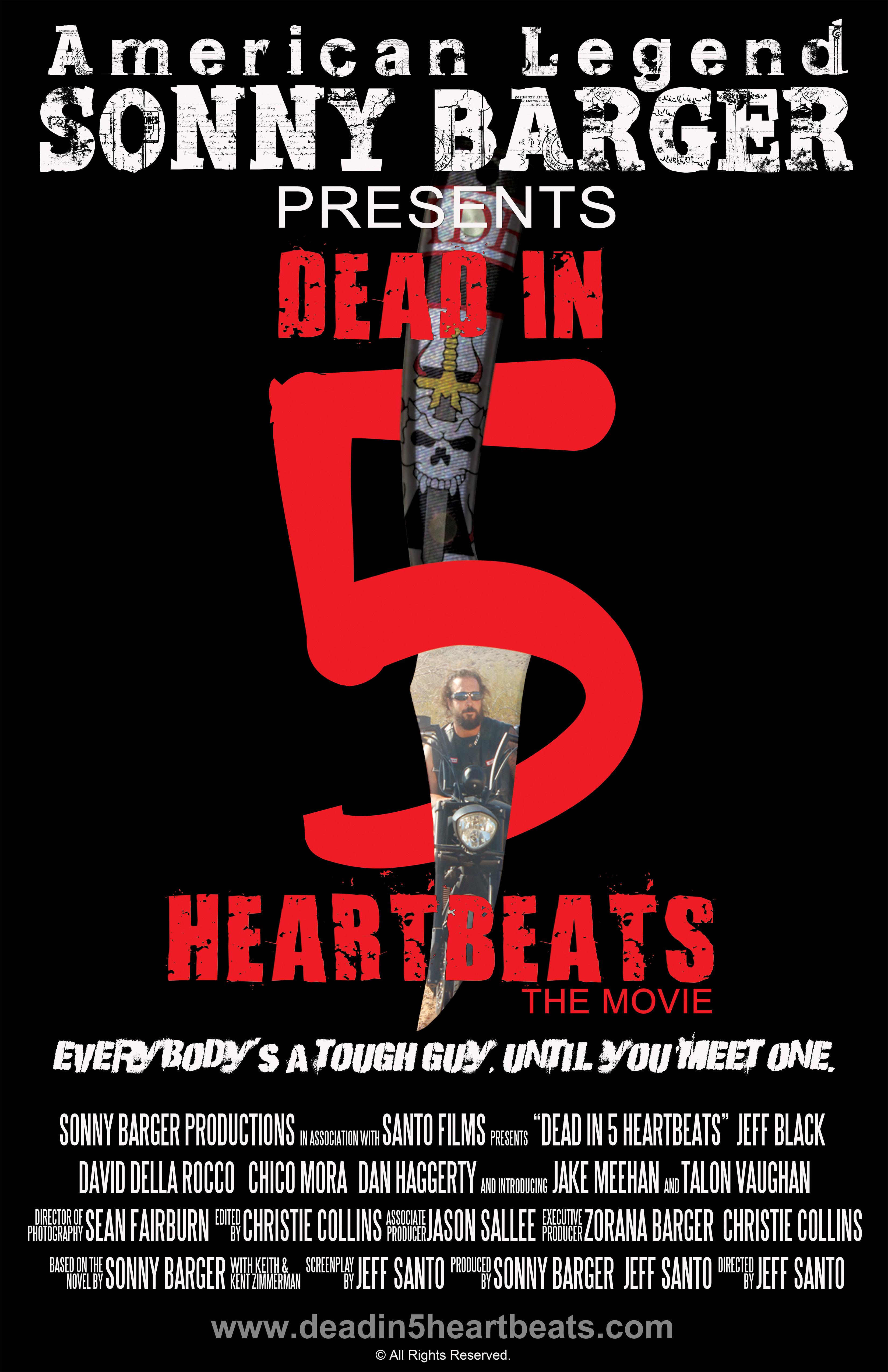 Dead in 5 Heartbeats poster - similar to The Mummy Rebirth