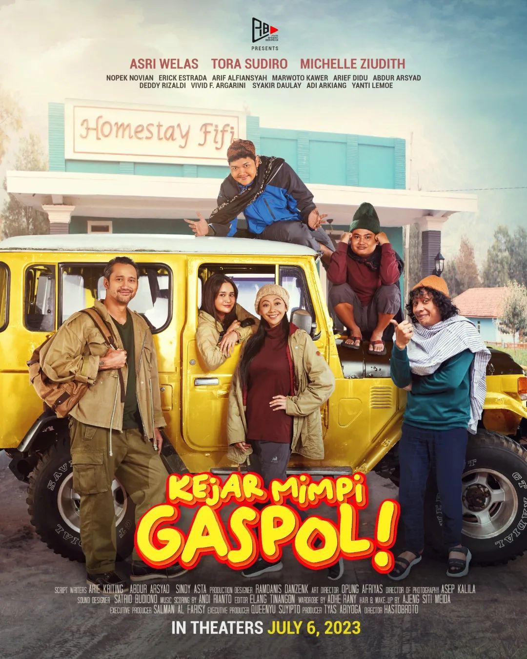 Kejar Mimpi Gaspol! - like Paris in Bali but older