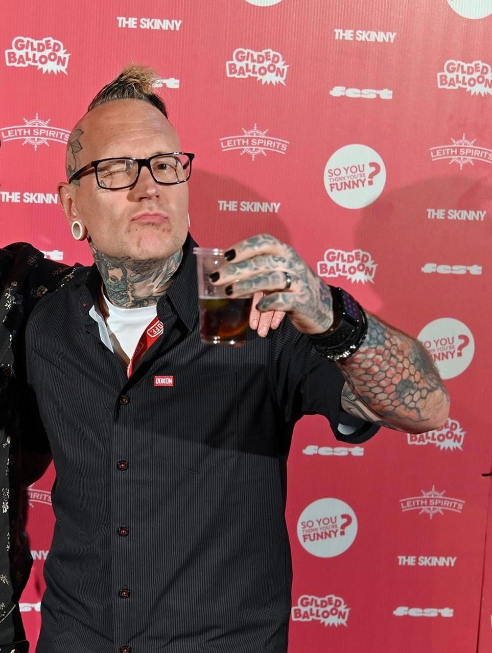 actor David Tattoo Dave McKinlay large photo