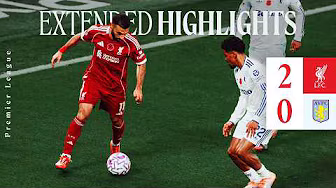 Extended Highlights: Liverpool 2-0 Aston Villa | Salah Record Goal In Premier League Win