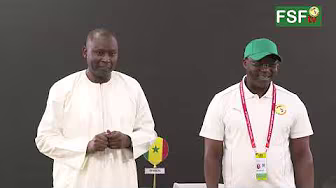 CMD U17 Qatar 2025:Cérémonie de remise du  Drapeau par l'ambassadeur du Sénégal au Qatar. (W)