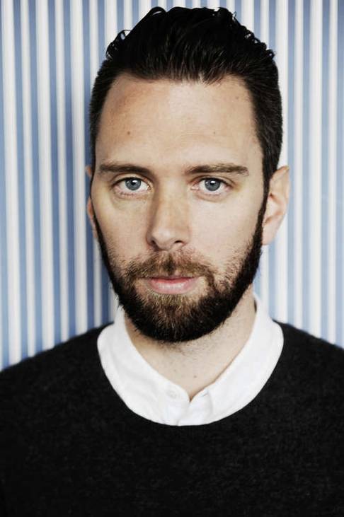 actor Jesper Ganslandt large photo