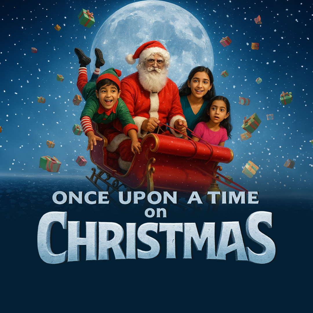 Once upon a time on Christmas poster