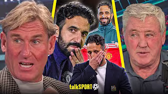 "SAID RIDICULOUS THINGS!" Simon Jordan and Steve Bruce REFLECT on Amorim's first year at Man United!