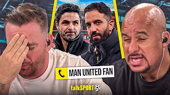 "ABSOLUTE GARBAGE!" Man United Fan INSISTS they can Challenge Arsenal for the Title & STUNS O'Hara!