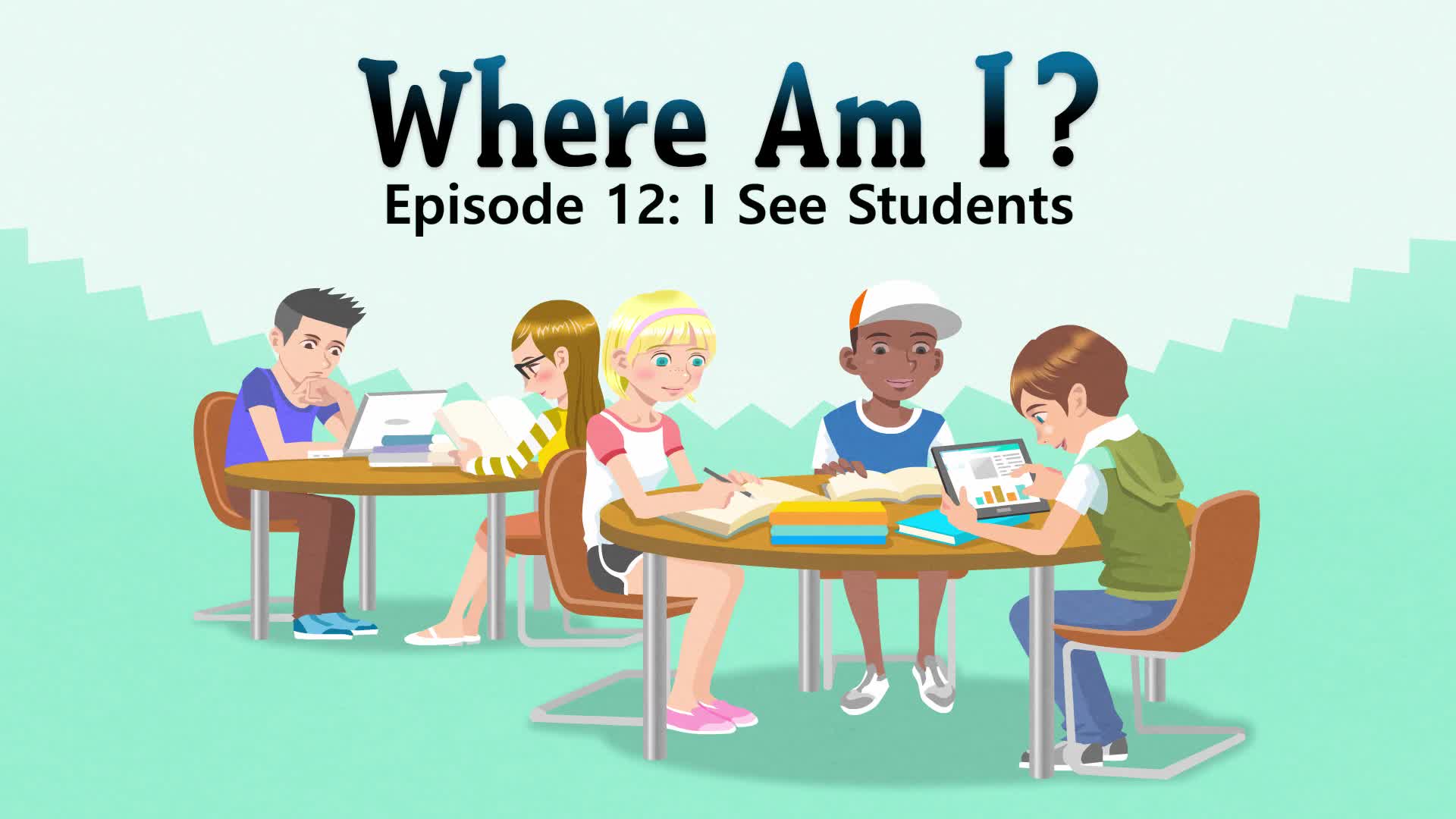 I See Students background