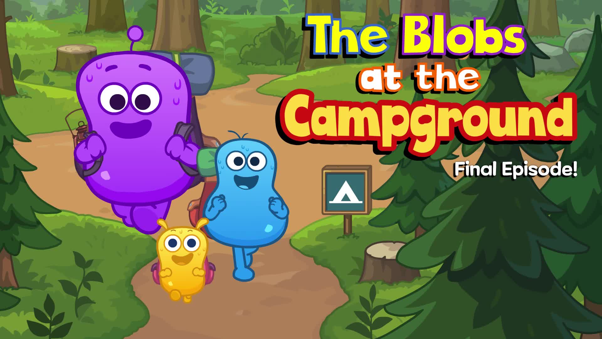 The Blobs at the Campground background