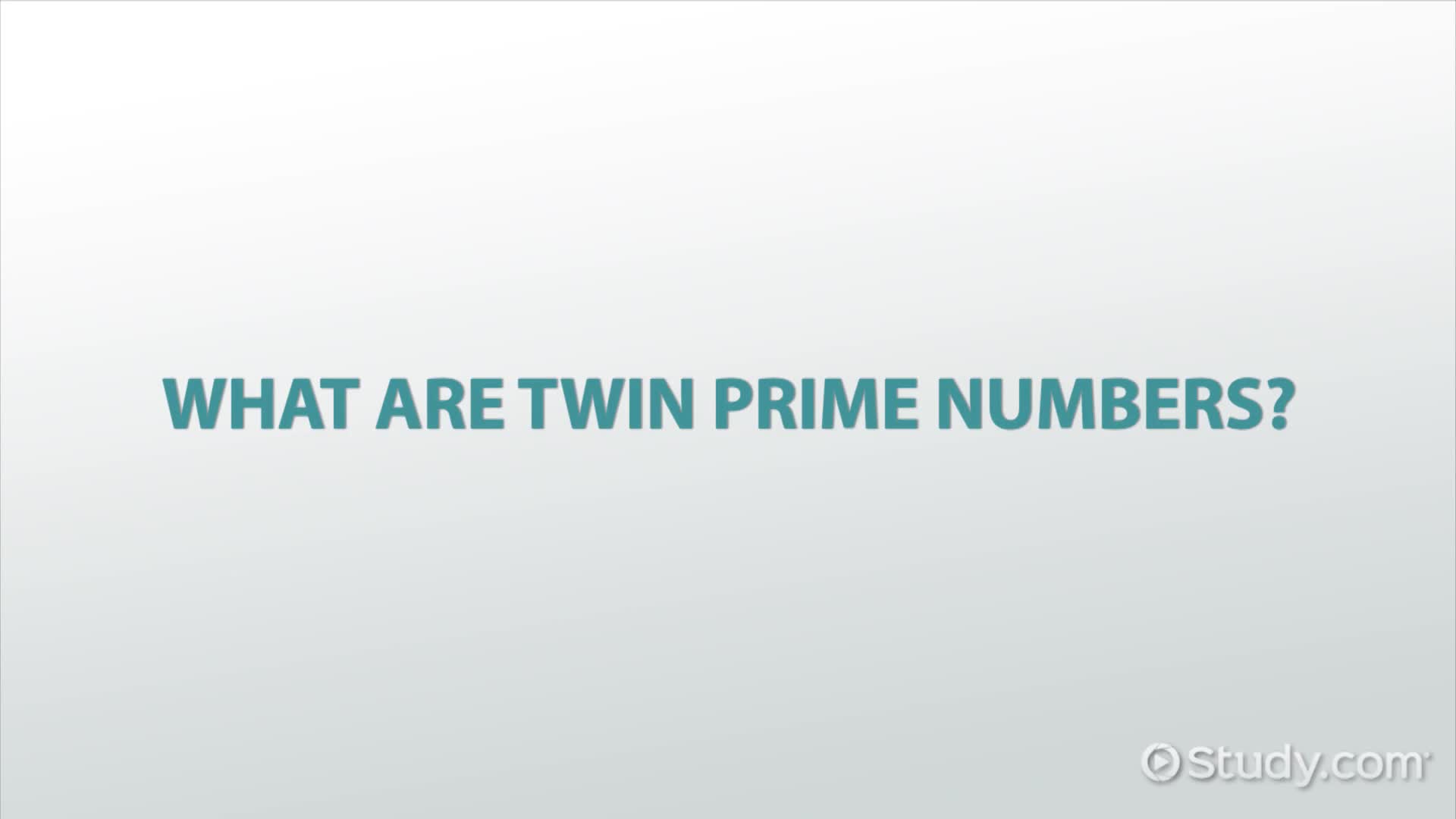 What Are Twin Prime Numbers?