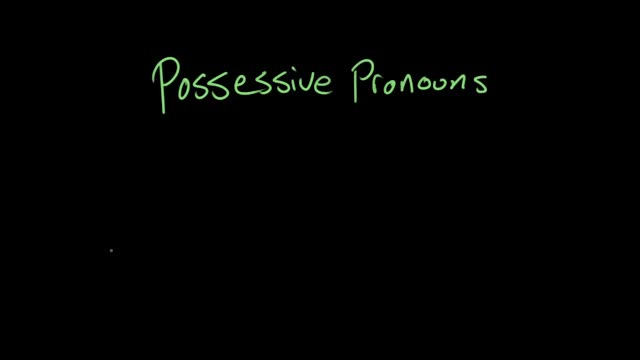 Mga Possessive Pronoun | Mga Bahagi ng Pag-uusap | Gramatika | Khan Academy