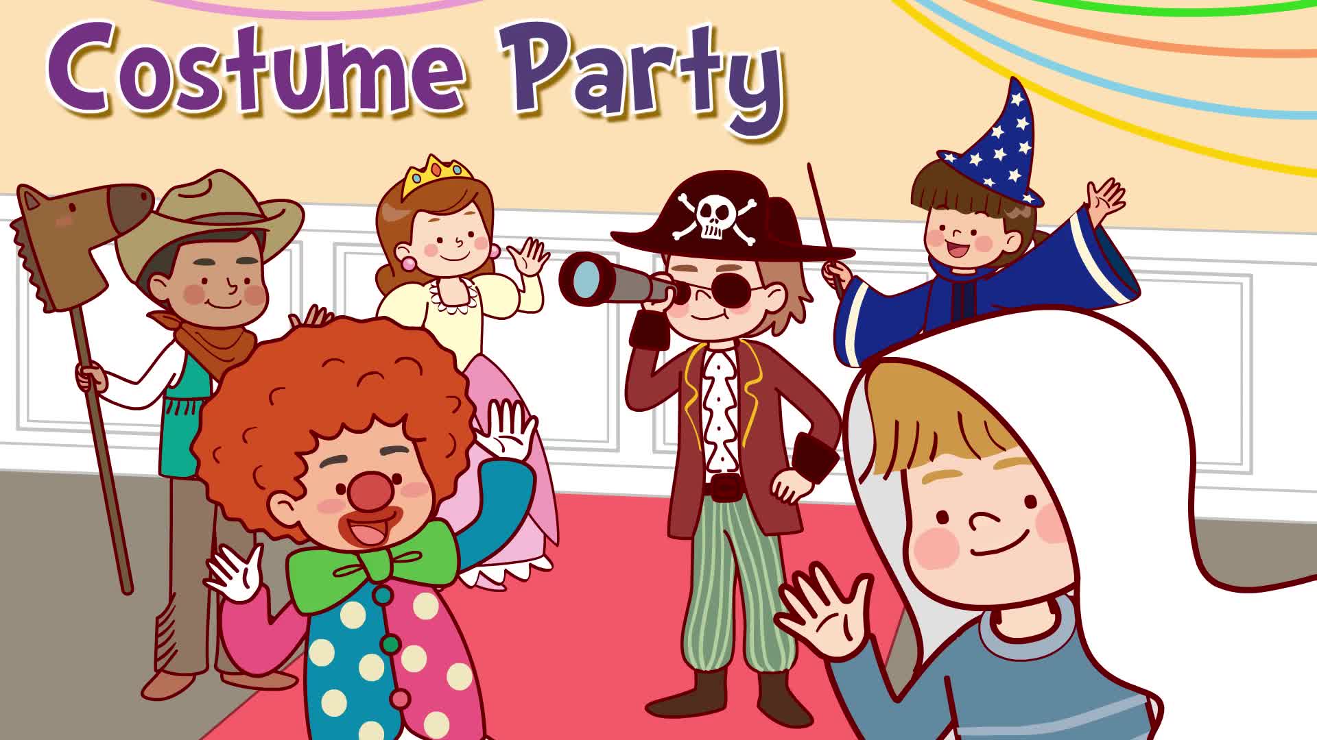 Costume Party background