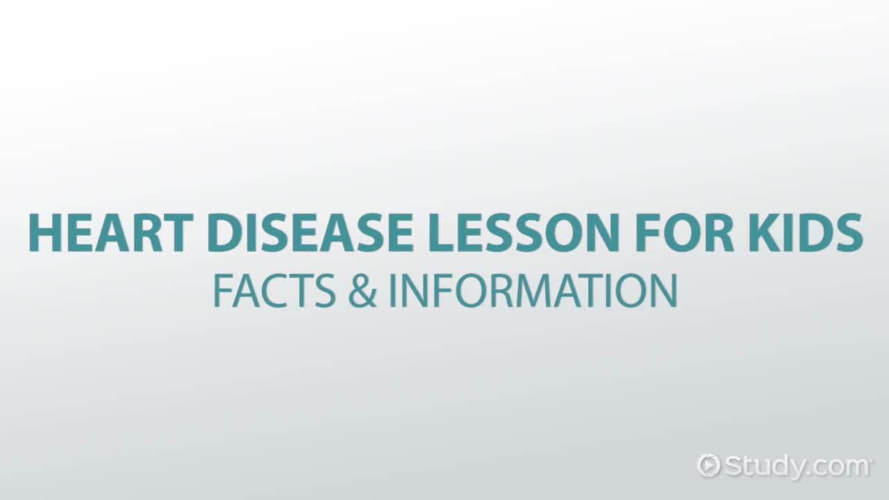 Heart Disease Lesson for Kids: Facts & Information