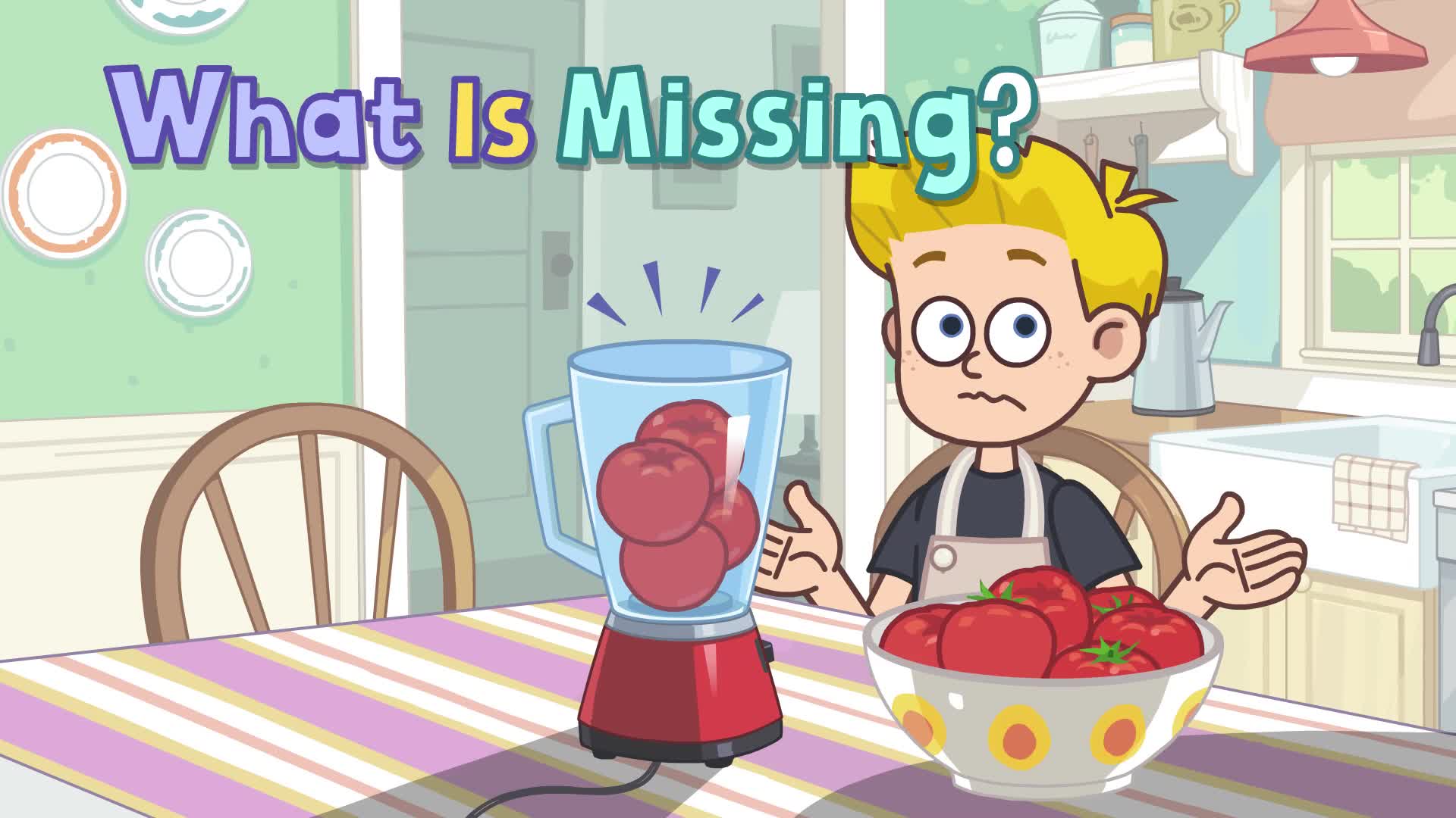 What Is Missing? background
