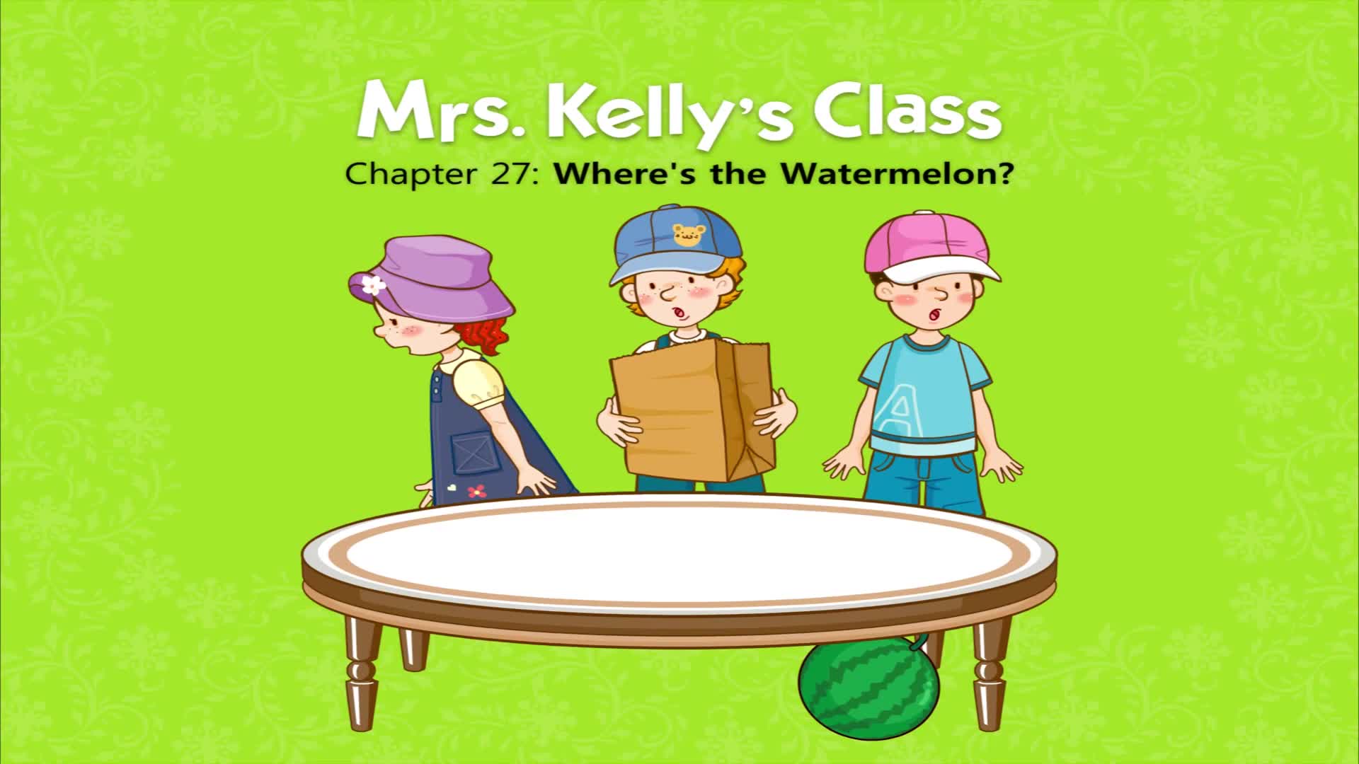 Where's the Watermelon? background