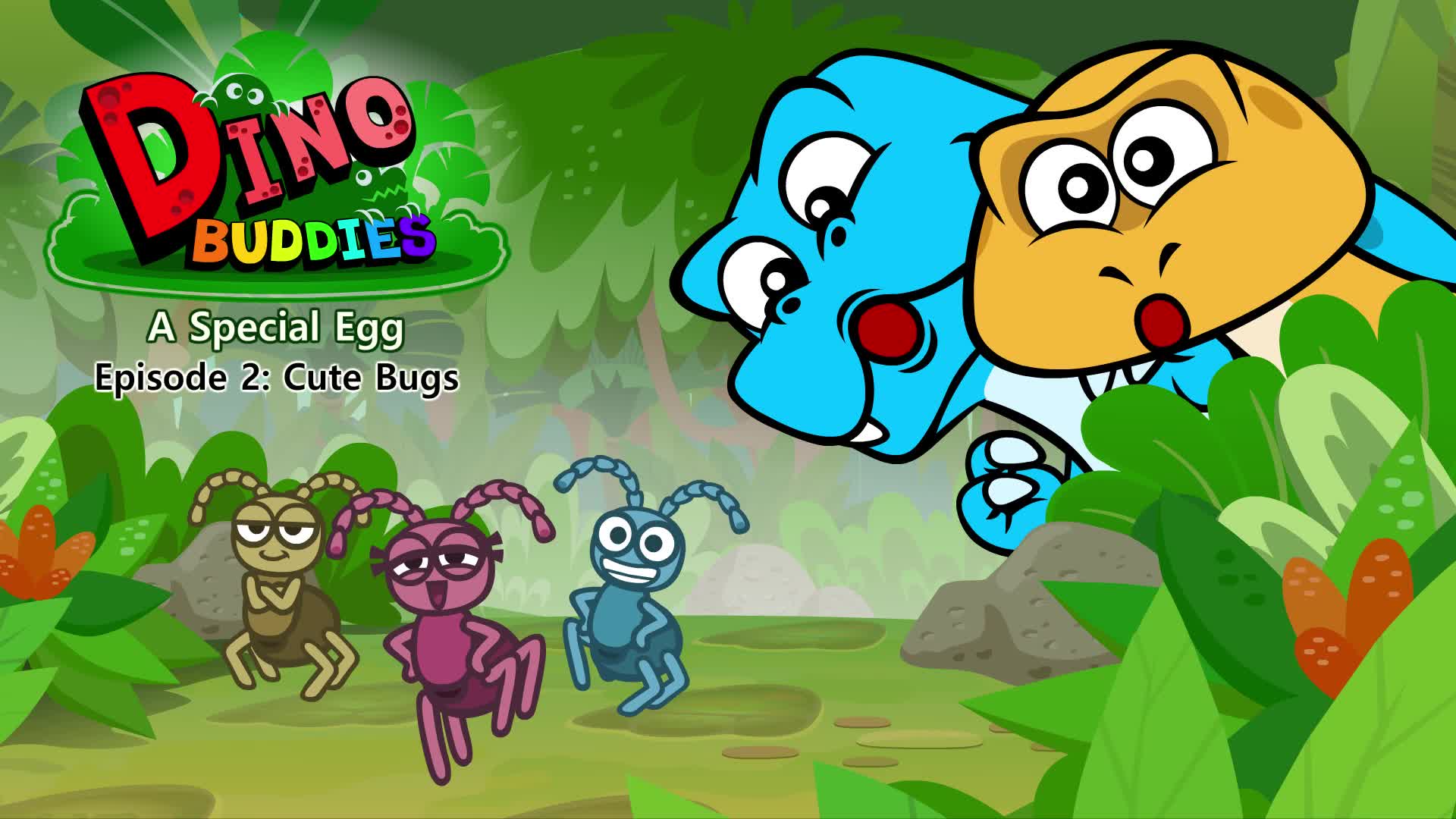 Cute Bugs background