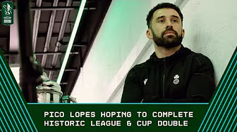 "To be in that category would be amazing!" 🏆🏆 | Pico Lopes hoping to complete historic Rovers double