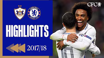 ⏪️ Qarabağ 0-4 Chelsea | Highlights - REWIND | UEFA Champions League 2017/18