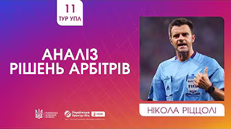 11 ТУР УПЛ. НІКОЛА РІЦЦОЛІ АНАЛІЗУЄ РІШЕННЯ АРБІТРІВ. VAR-ПЕРЕМОВИНИ У МАТЧІ ШАХТАР - ДИНАМО