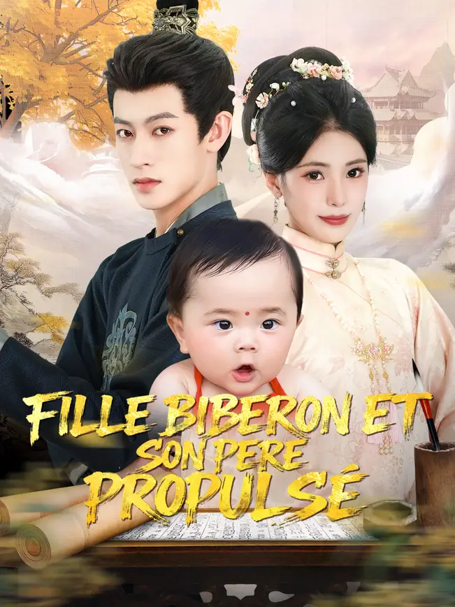 FILLE BIBERON ET SON PÈRE PROPULSÉ poster