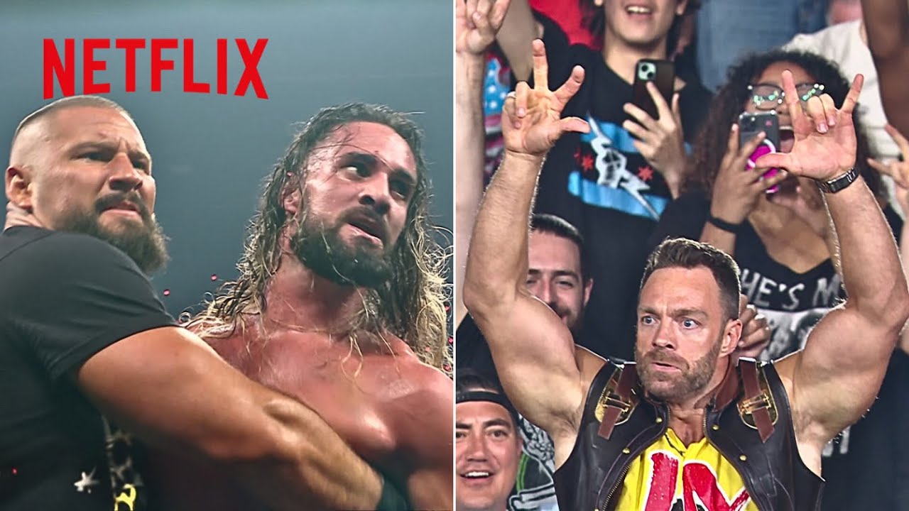 LA Knight takes out Seth Rollins after his match with Penta | WWE Raw | 7/7/2025