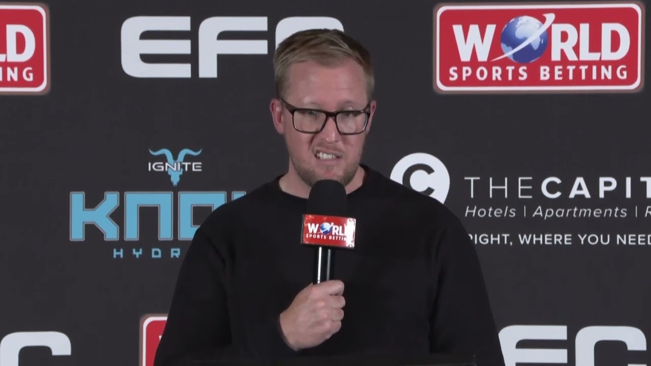 EFC 126 Fight Week Presser & Face-offs! backdrop