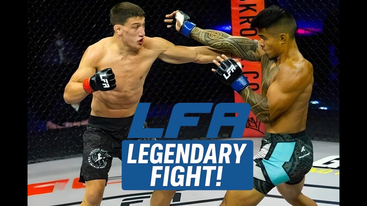 ICONIC FIGHT | Michael Stack vs Kai Kamaka | LFA Fights background