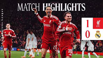 Highlights: Liverpool 1-0 Real Madrid | Mac Allister Goal! | UEFA Champions League