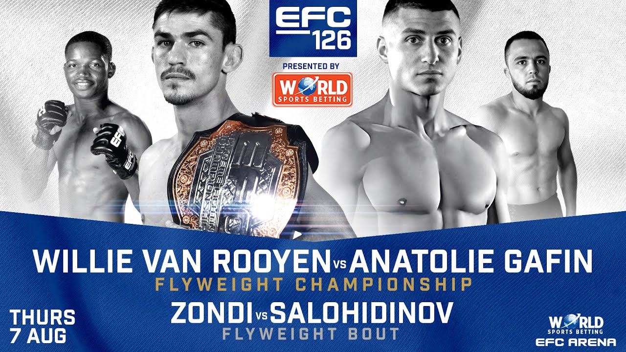 EFC 126: Van Rooyen vs Gafin! backdrop