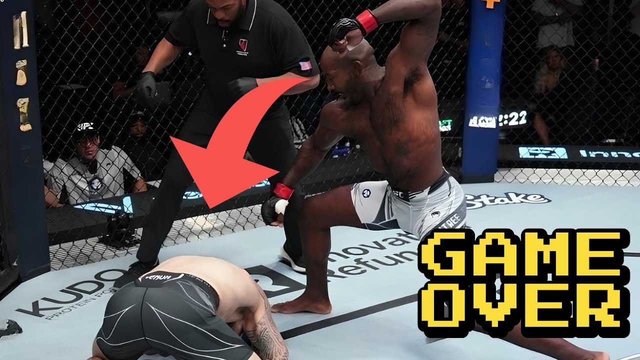 KHALIL ROUNTREE shows the POWER that took him to UFC TITLE | LFA Fights background