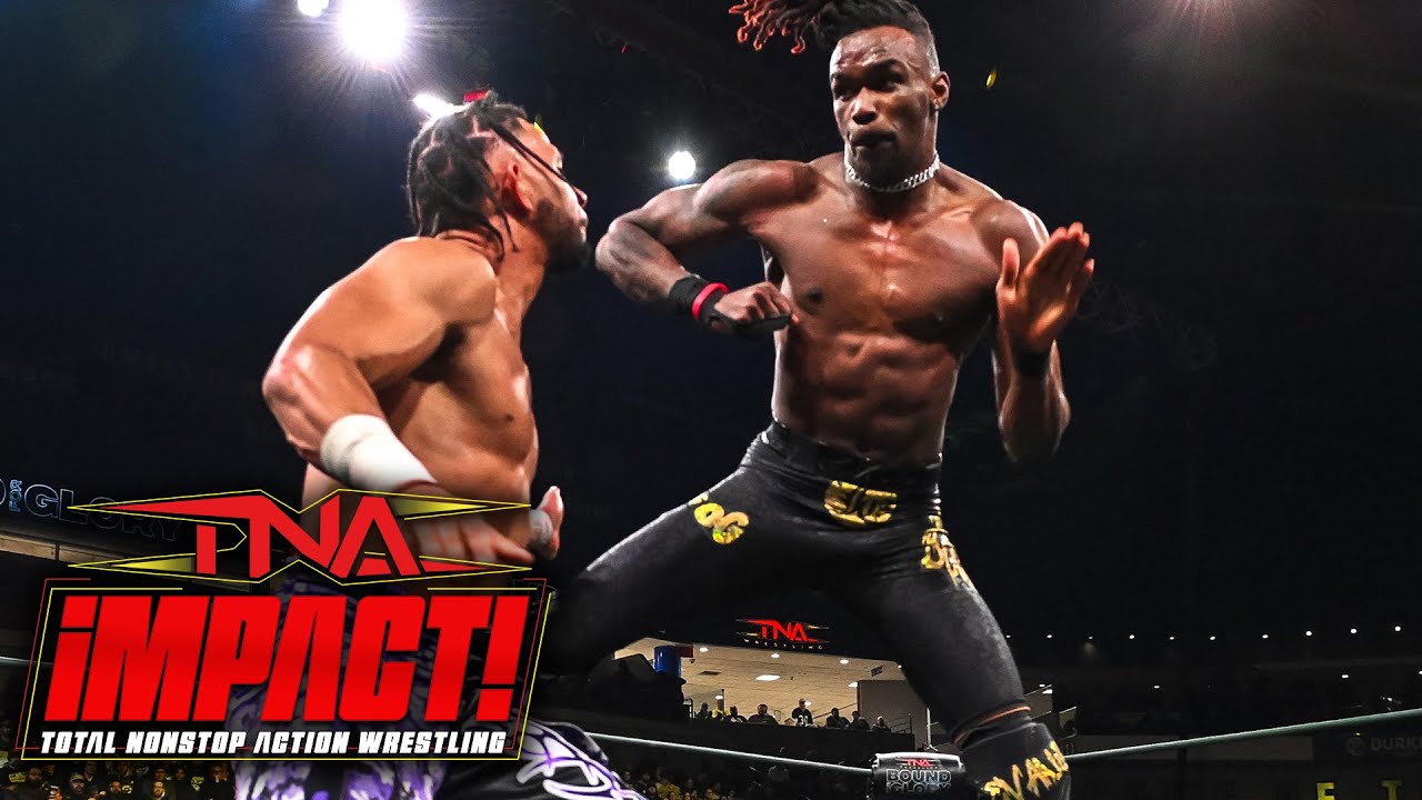 Leon Slater Reacts to DarkState SPOILING Bound For Glory | TNA iMPACT! October 16, 2025 backdrop