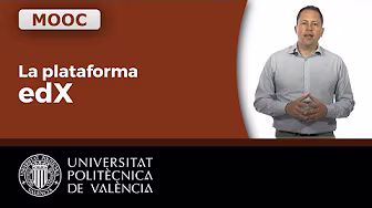 La plataforma edX 2018 | Universitat Politècnica de València UPV background