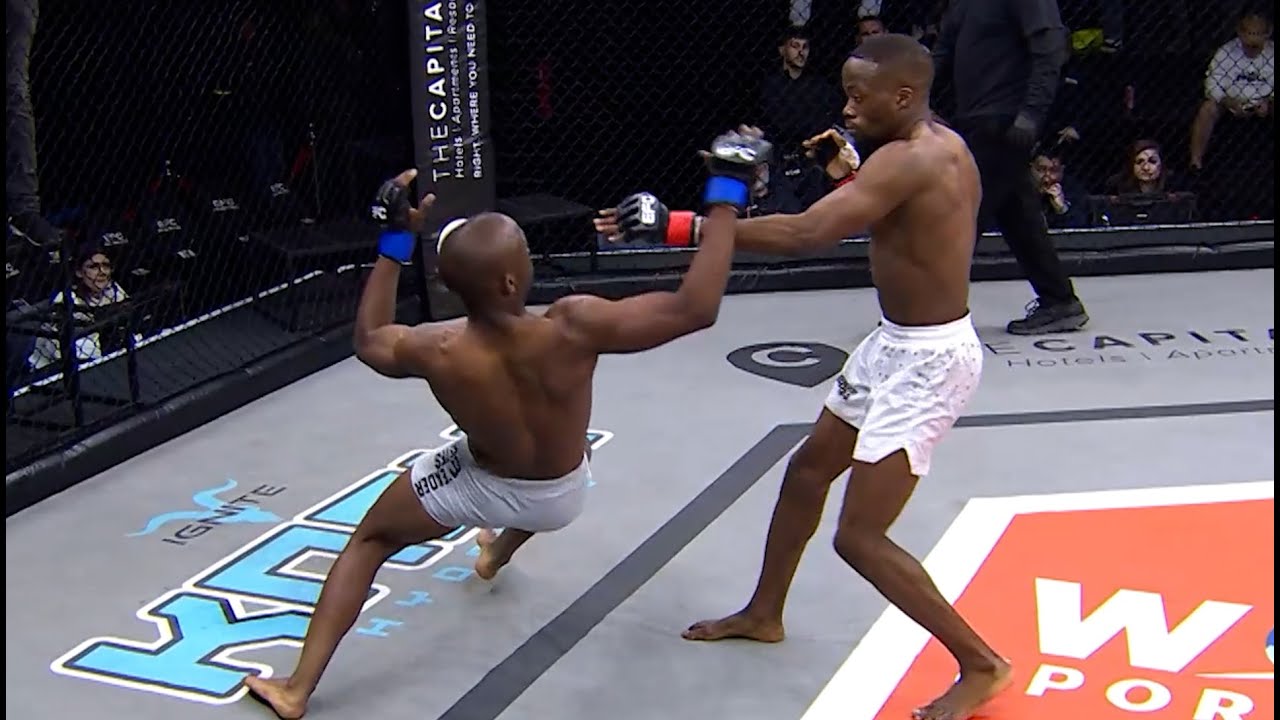 Namibia Faced South Africa! Veja Hinda vs Ash Zola | EFC 126 background