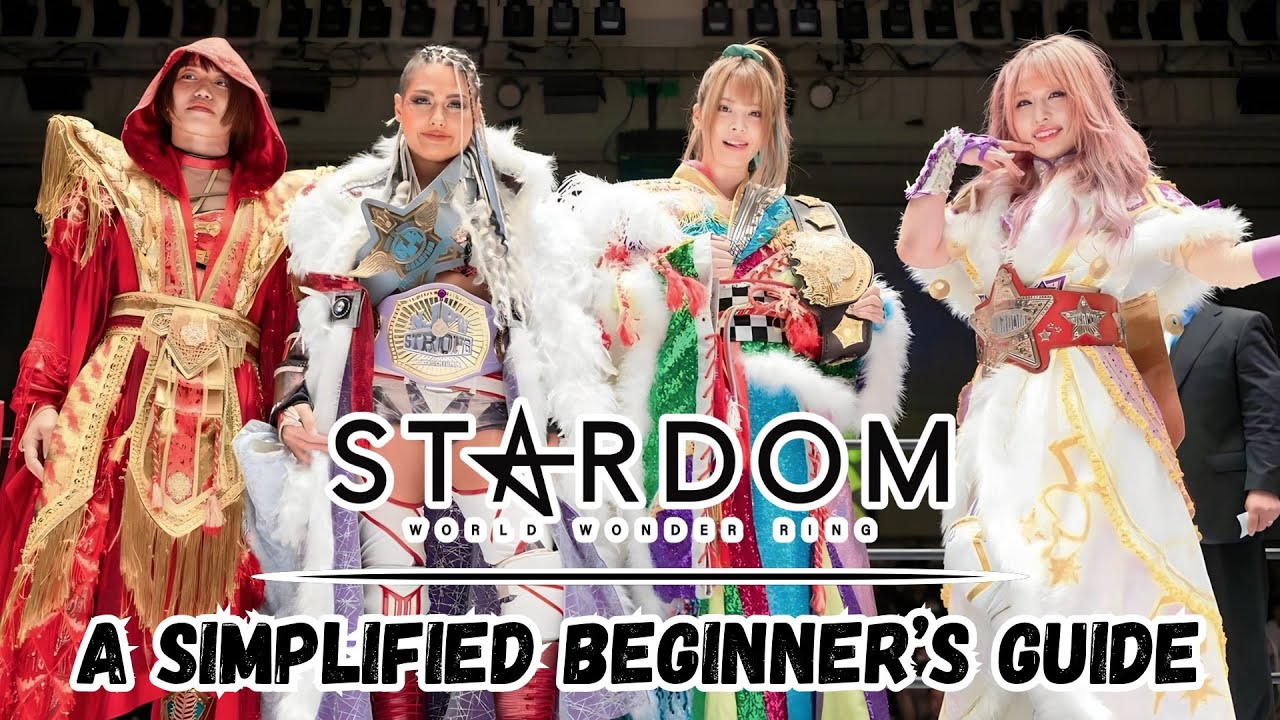 Your SIMPLEST Guide to STARDOM 【スターダム】 backdrop