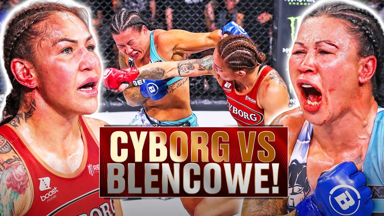 NO COMMS!! | EPIC Featherweight FIGHT! | Cris Cyborg v Arlene Blencowe | Bellator 279