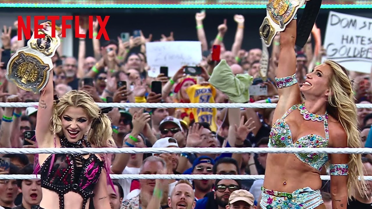 Charlotte Flair & Alexa Bliss are your NEW Women's Tag Team Champions | WWE SummerSlam | 8/2/2025