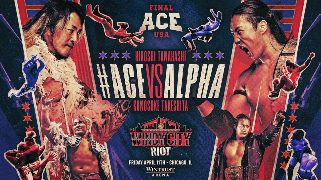 ACE vs ALPHA: The story of Konosuke Takeshita vs Hiroshi Tanahashi background