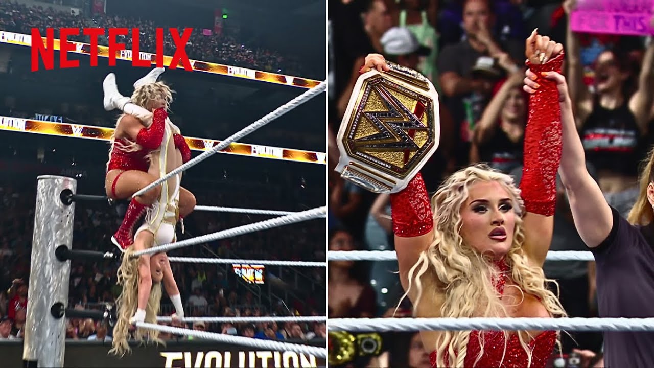 Tiffany Stratton defeats Trish Stratus, retains the Women's Championship | WWE Evolution | 7/13/2025