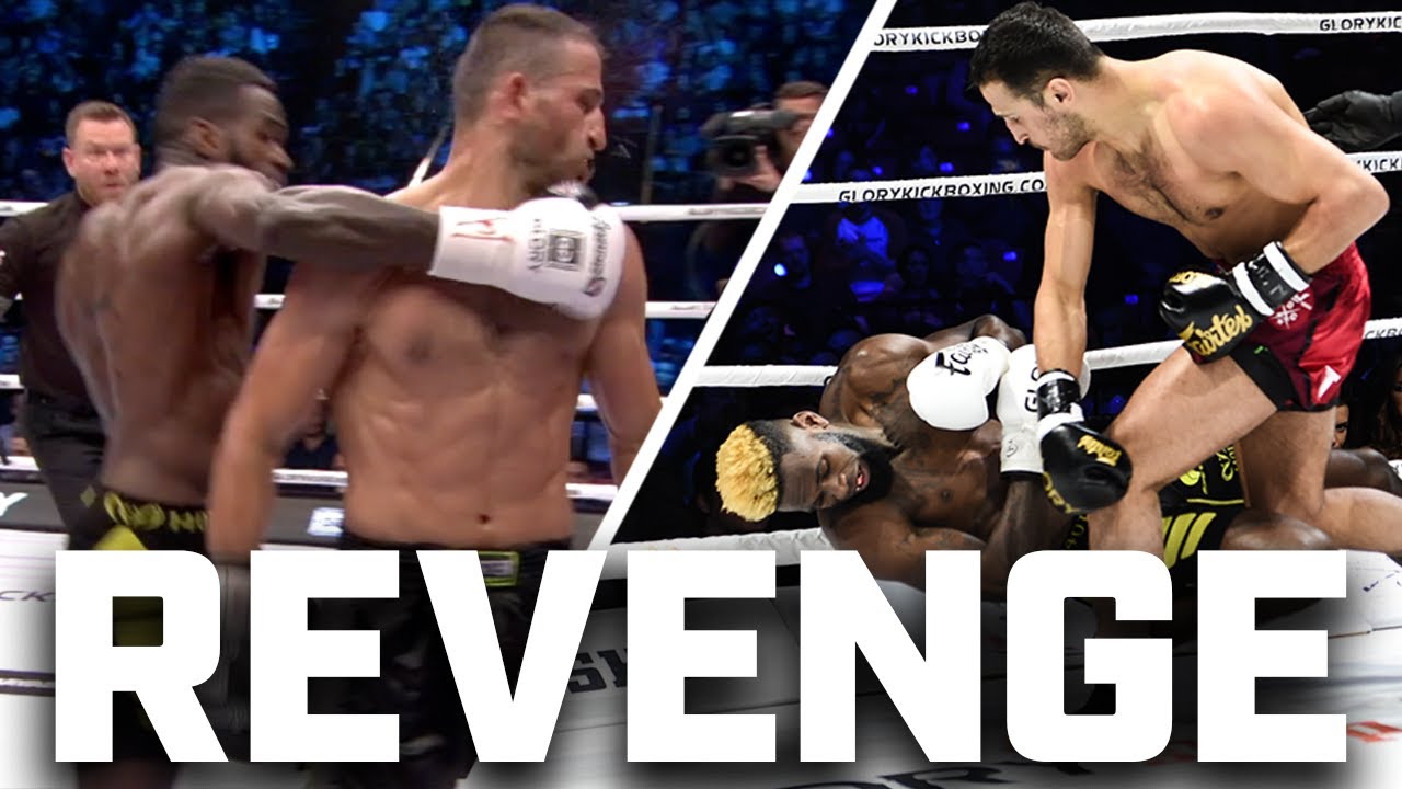 He got REVENGE for the most CONTROVERSIAL KO in kickboxing history background