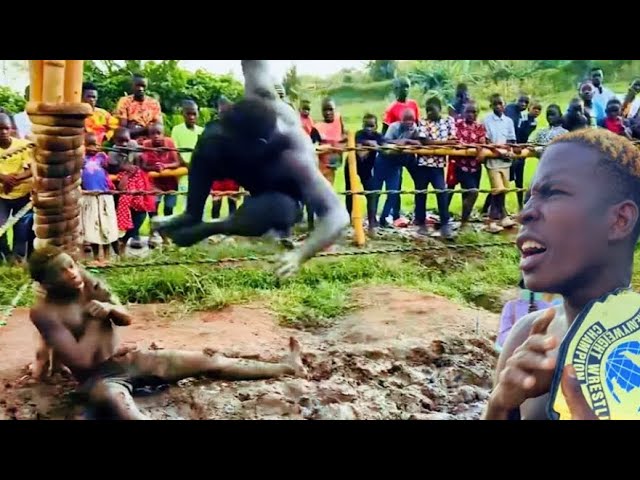 WWE Africa DEADLY men’s full match local mud wrestling