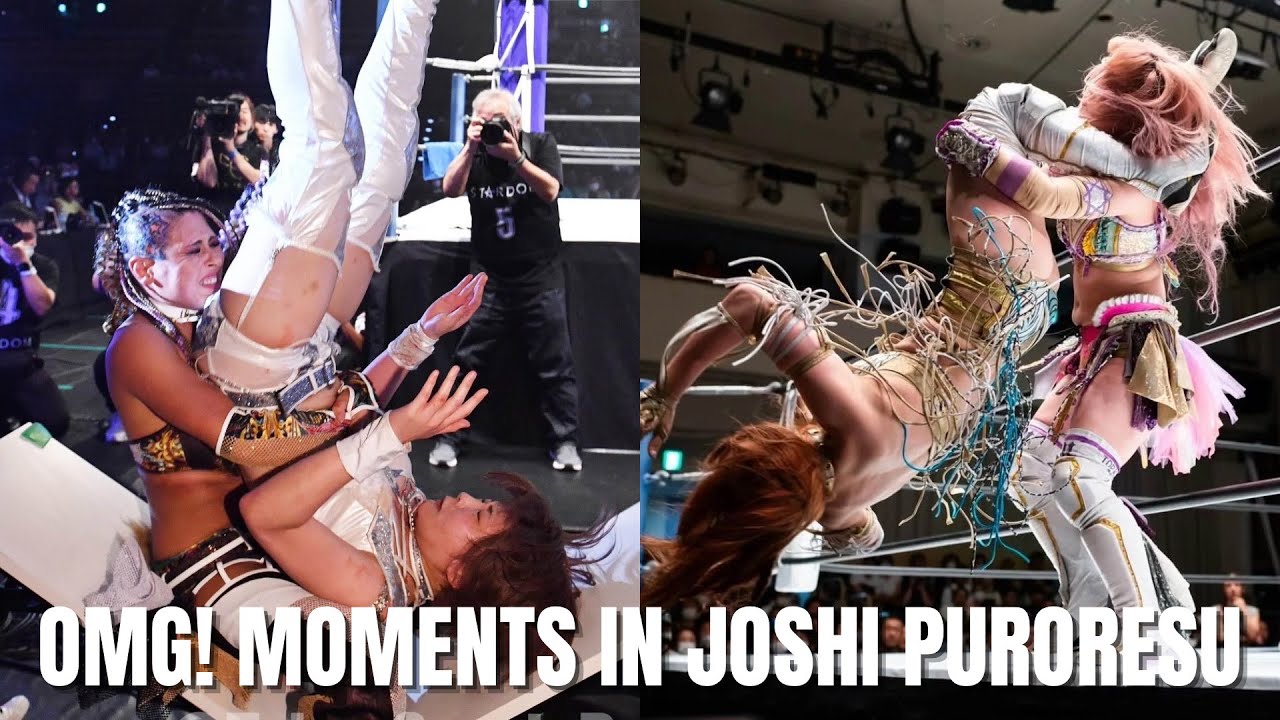 Joshi Puroresu OMG! Moments 女子プロレス background