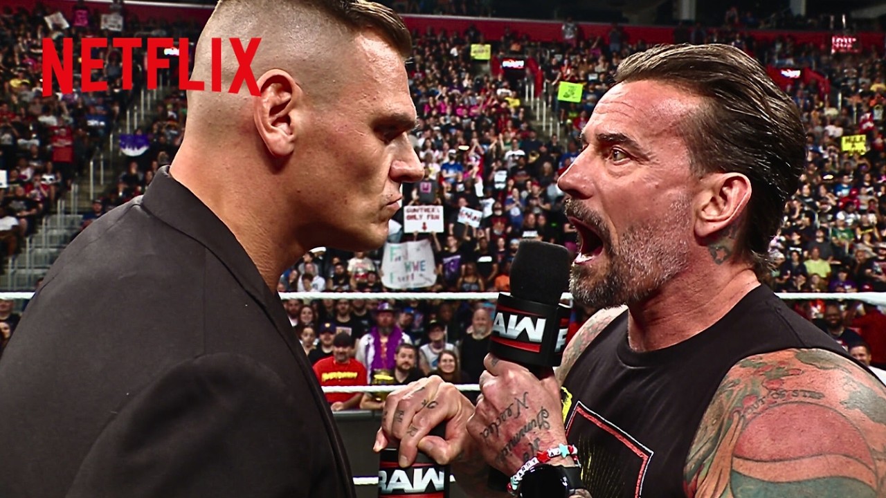 CM Punk COOKS Gunther on the mic | WWE Raw | 7/28/2025