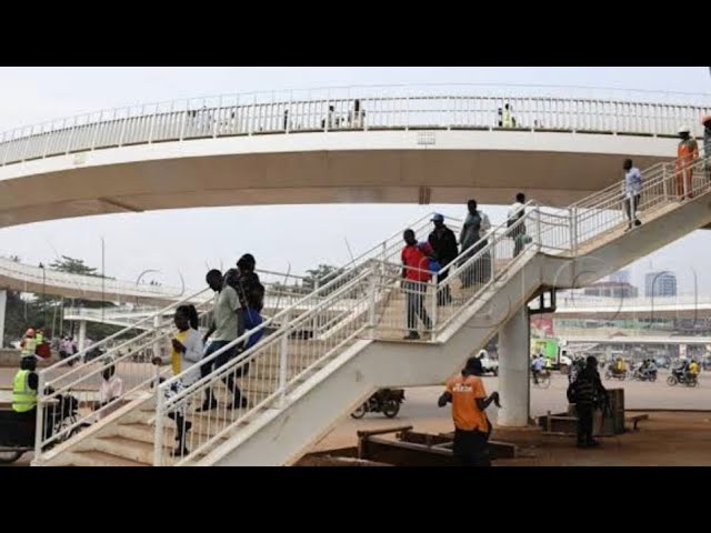 Kampala City flyover project 2024. background