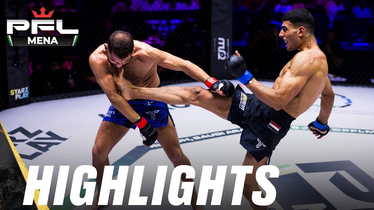 PFL MENA SEMIFINALS - EVENT HIGHLIGHTS RECAP background