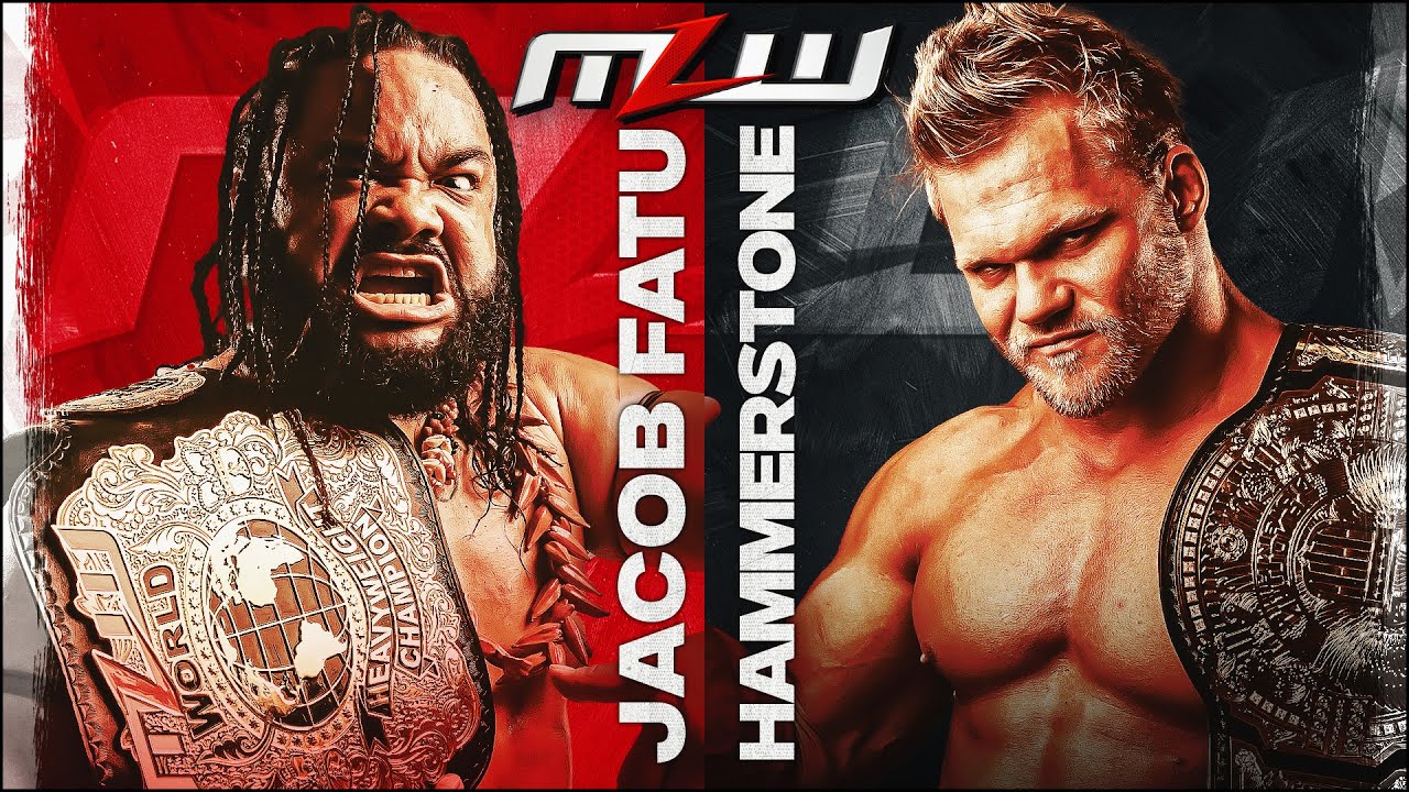 Jacob Fatu vs Alex Hammerstone | Title vs Title | Full Match | MLW Wrestling background
