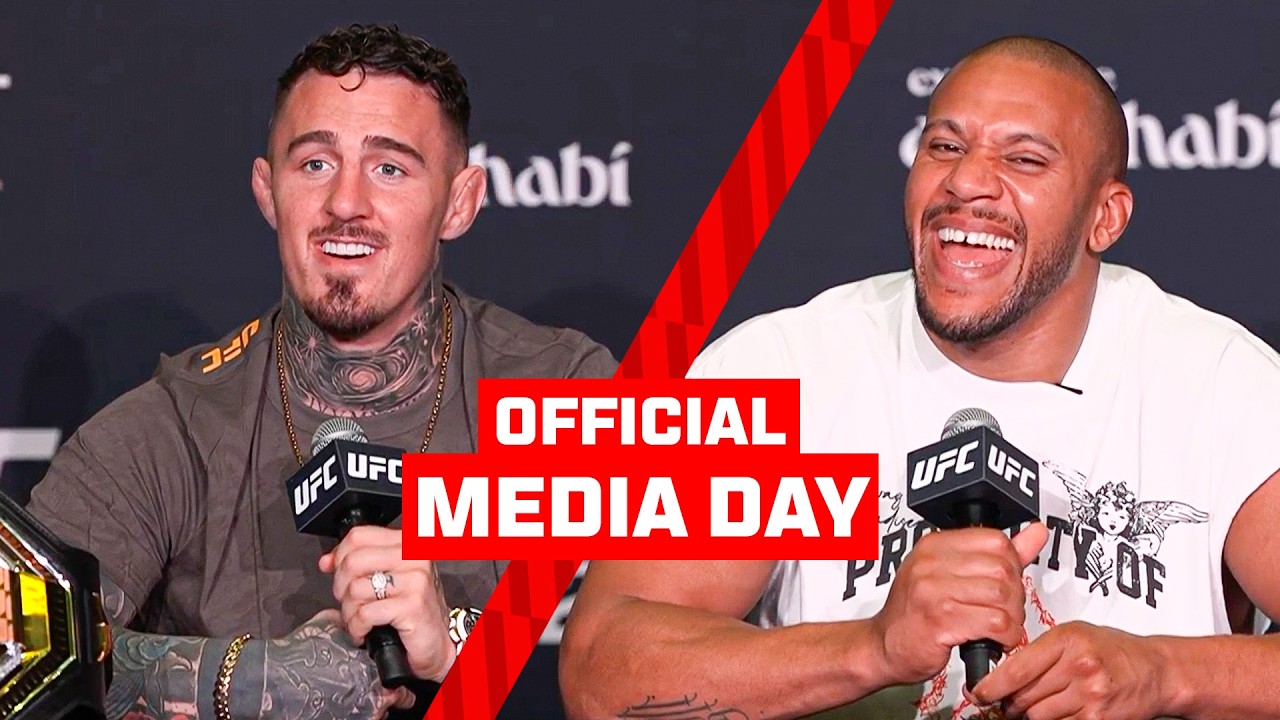 Anything Can Happen At Heavyweight 😲 | UFC 321 Media Day backdrop