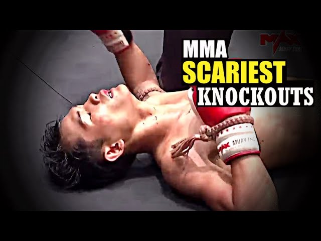 SCARIEST MMA KNOCKOUTS background