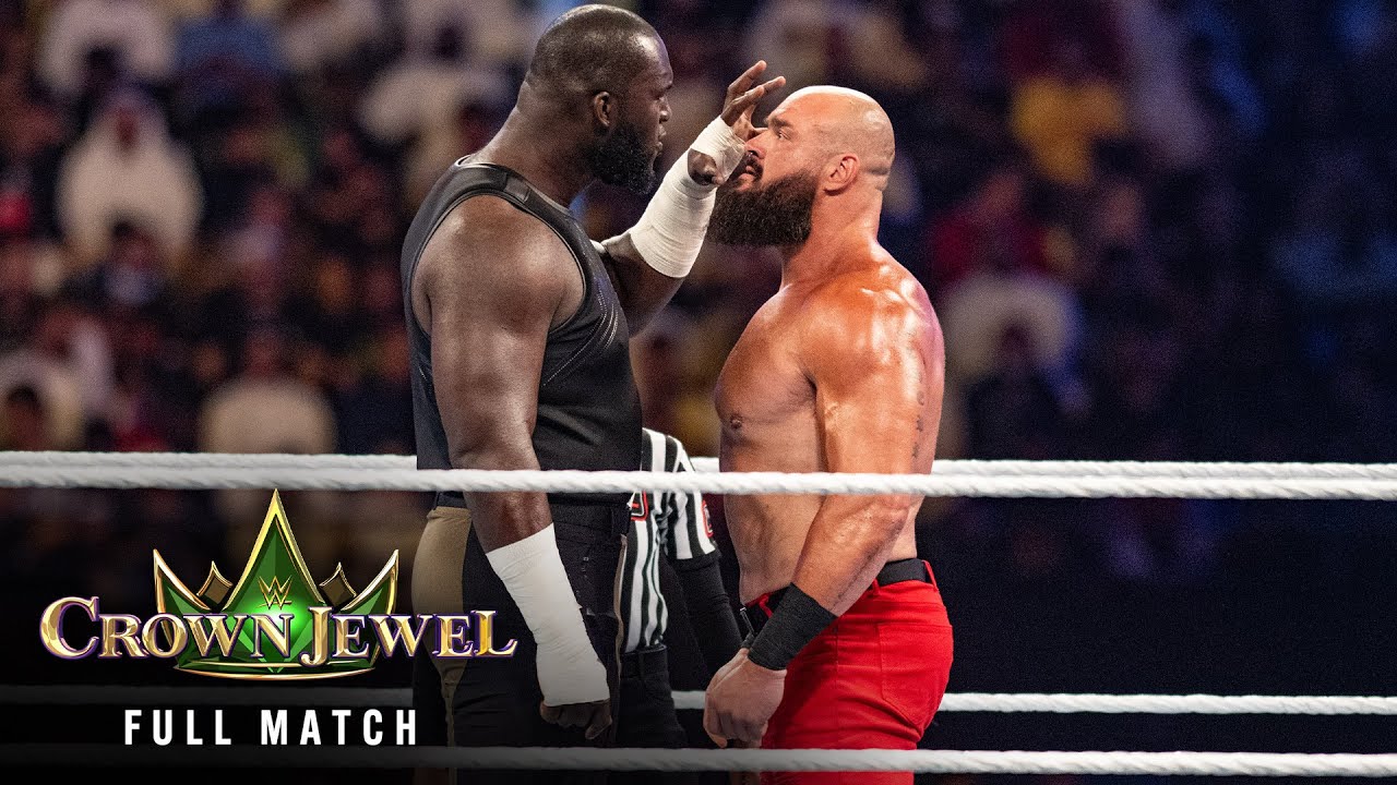 FULL MATCH: Braun Strowman vs. Omos: Crown Jewel 2022 backdrop