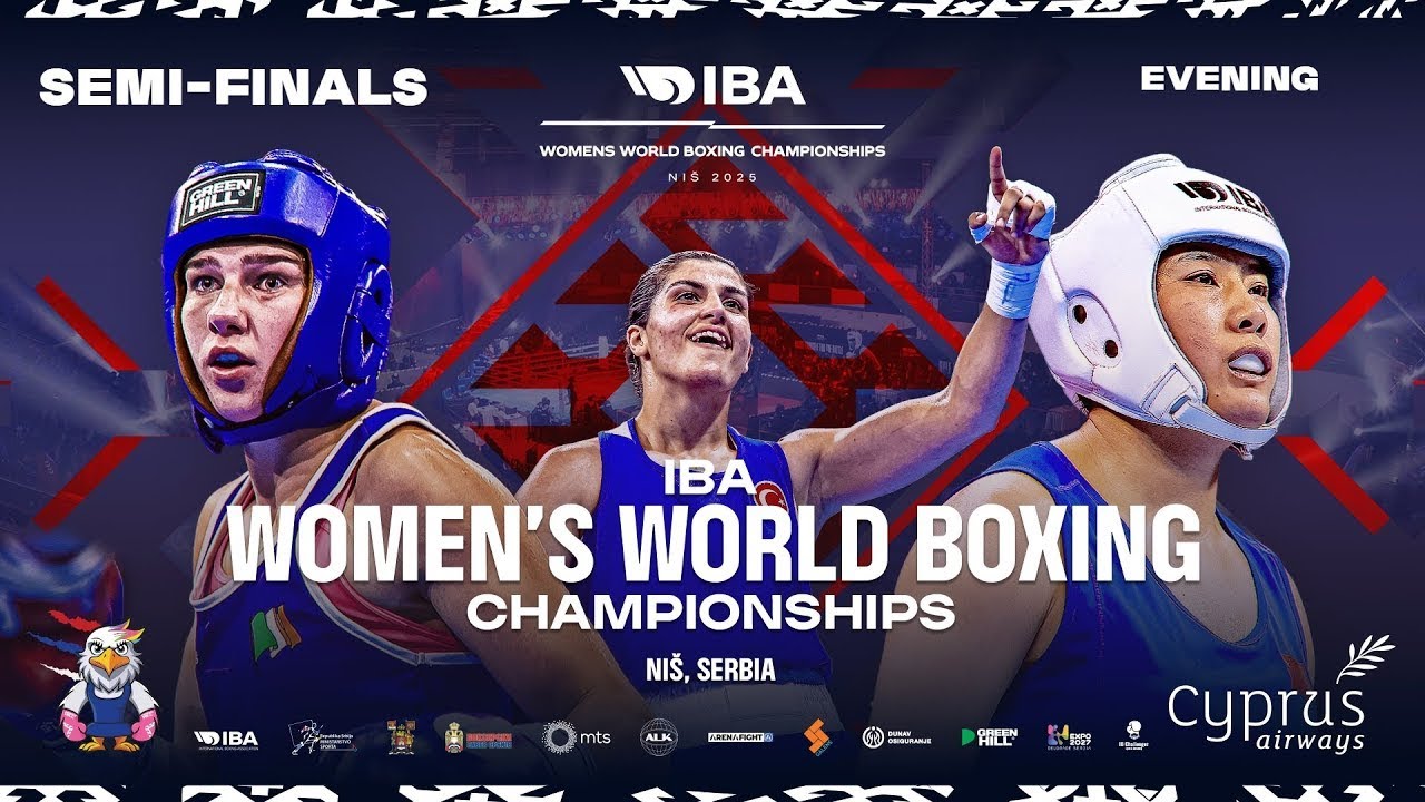 REPLAY Semi-Finals | Evening | IBA Women’s World Boxing Championships | Niš 2025 backdrop
