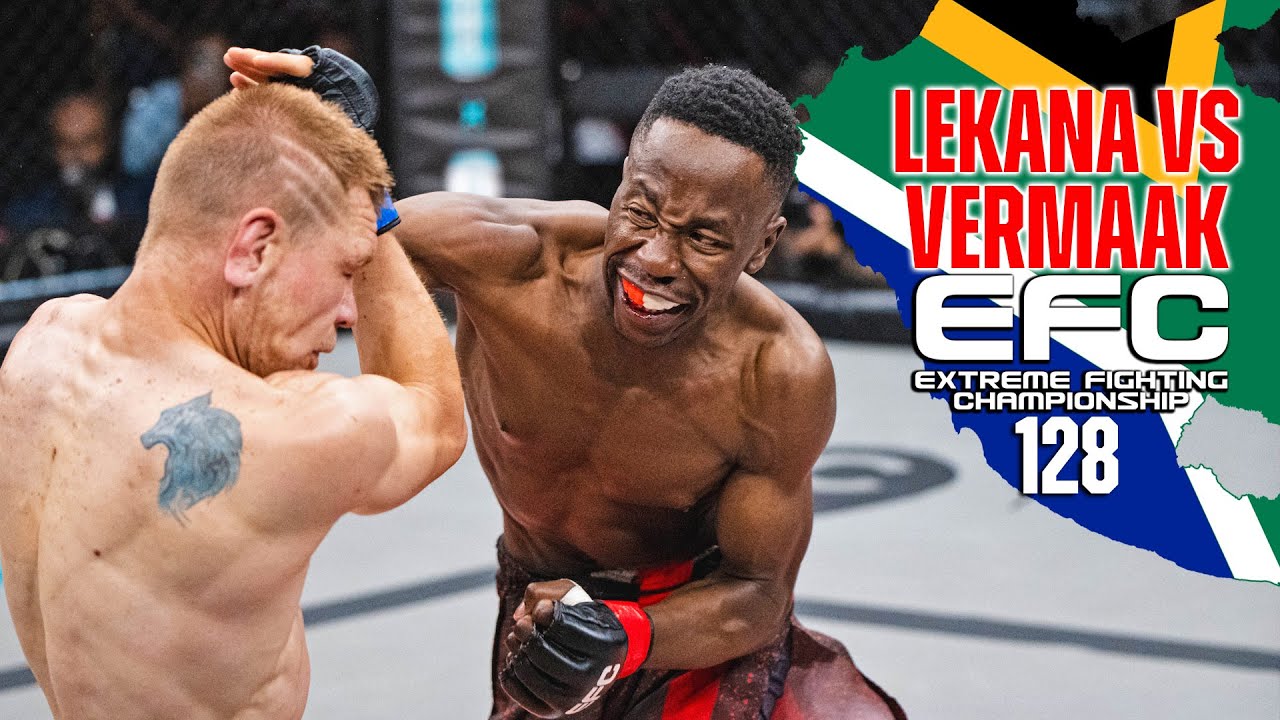 Full Fight! William Lekana vs Nicholas Vermaak | EFC 128 background