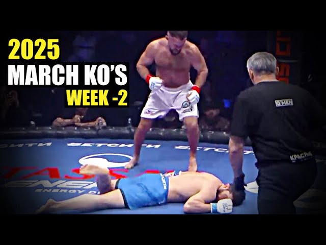 MMA & Boxing Knockouts I March 2025 Week 2 background
