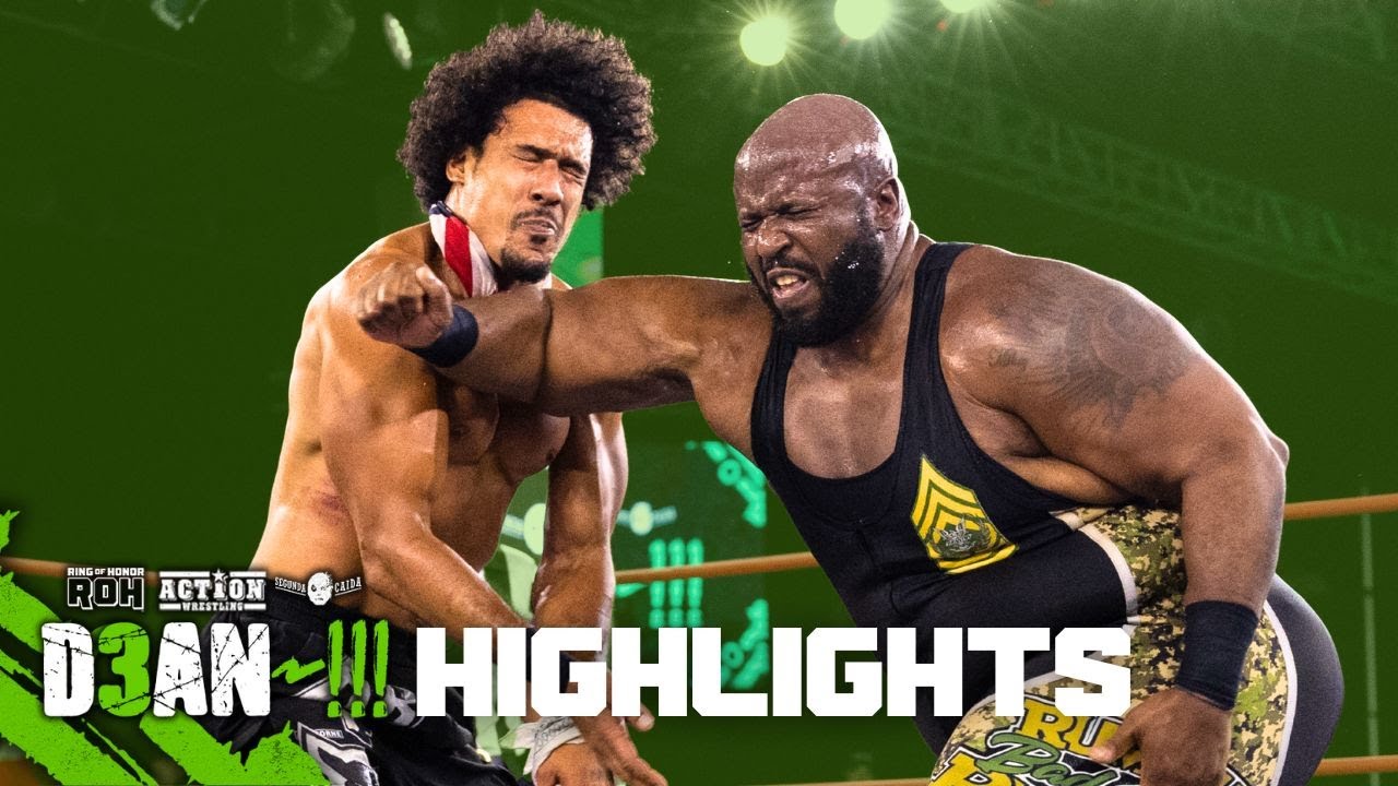 Big Fight Delivered! Shane Taylor Overpowers AR Foxx | Action DEAN~!!! 3 9/11/25 background